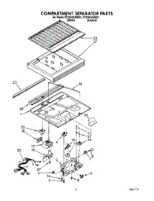 03 - Compartment Separator parts for Whirlpool Refrigerator ET20NKXWN01 / from AppliancePartsPros.com