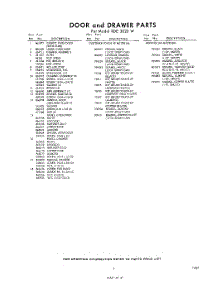 05 - Section parts for Whirlpool RDE3020W / from AppliancePartsPros.com