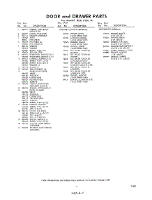 05 - Section parts for Whirlpool RDE3100W / from AppliancePartsPros.com