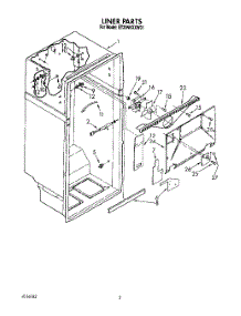 02 - Liner parts for Whirlpool Refrigerator ET20NKXXG01 / from AppliancePartsPros.com