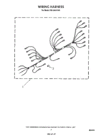 05 - Wiring Harness parts for Whirlpool Oven RB1200XVN0 / from AppliancePartsPros.com