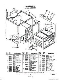 03 - Oven parts for Whirlpool Range RJE362BW0 / from AppliancePartsPros.com
