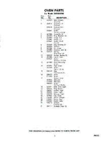 03 - Section parts for Whirlpool Range RJE363PN0 / from AppliancePartsPros.com