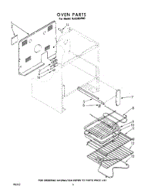 06 - Oven (Continued) parts for Whirlpool Range RJE363PN0 / from AppliancePartsPros.com