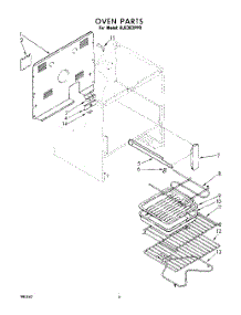 06 - Oven parts for Whirlpool Range RJE363PP0 / from AppliancePartsPros.com