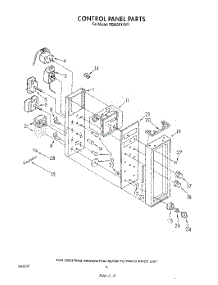 05 - Control Panel parts for Whirlpool Range RE960PXVN1 / from AppliancePartsPros.com