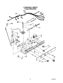 09 - Control, Lit / Optional parts for Whirlpool Refrigerator RS20CKXWL00 / from AppliancePartsPros.com