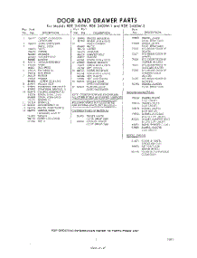 05 - Section parts for Whirlpool RDE3400W / from AppliancePartsPros.com