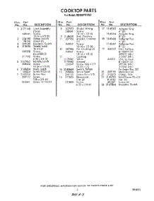 03 - Section parts for Whirlpool Range RE960PXVN2 / from AppliancePartsPros.com