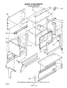 10 - Upper Oven parts for Whirlpool Range RE960PXVN2 / from AppliancePartsPros.com