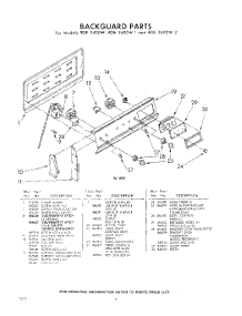 06 - Back Guard parts for Whirlpool RDE3400W1 / from AppliancePartsPros.com