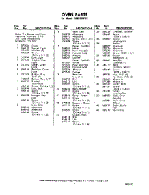 07 - Section parts for Whirlpool RGE4900W2 / from AppliancePartsPros.com