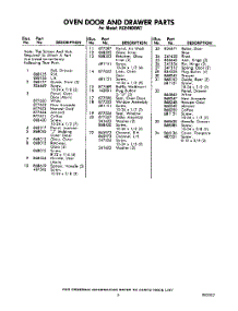 09 - Section parts for Whirlpool RGE4900W2 / from AppliancePartsPros.com