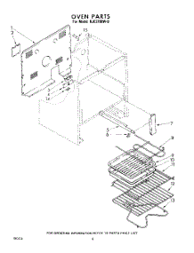 08 - Section parts for Whirlpool Range RJE3700W0 / from AppliancePartsPros.com