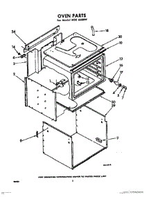 02 - Oven parts for Whirlpool RGE6600W / from AppliancePartsPros.com