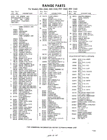 03 - Section parts for Whirlpool RXE3160 / from AppliancePartsPros.com
