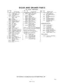 05 - Section parts for Whirlpool RDE3450W / from AppliancePartsPros.com