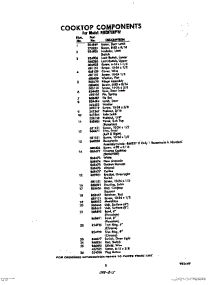 05 - Cooktop Parts parts for Whirlpool RGE6700PW / from AppliancePartsPros.com