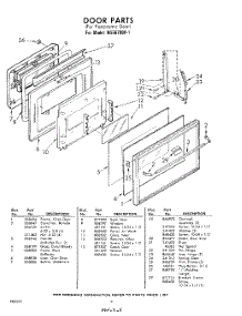 08 - Section parts for Whirlpool Oven RGE6700W1 / from AppliancePartsPros.com