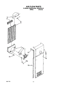 08 - Air Flow parts for Whirlpool Refrigerator RS20CKXZL00 / from AppliancePartsPros.com