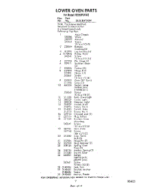 07 - Section parts for Whirlpool Range RE960PXVW2 / from AppliancePartsPros.com