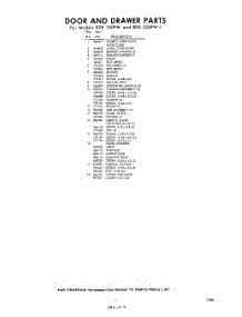 07 - Section parts for Whirlpool RDE350PW / from AppliancePartsPros.com