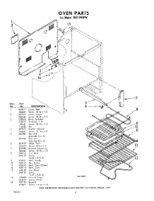 06 - Section parts for Whirlpool RGE950PW / from AppliancePartsPros.com