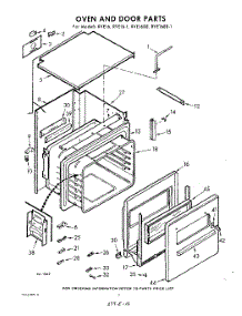 02 - Section parts for Whirlpool RVE161 / from AppliancePartsPros.com