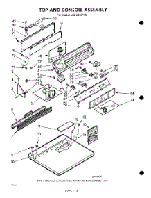 02 - Section parts for Whirlpool Dryer LXE8800W0 / from AppliancePartsPros.com