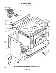 02 - Range parts for Whirlpool RXE4360 / from AppliancePartsPros.com