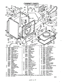 04 - Cabinet parts for Whirlpool Dryer LXE9920W0 / from AppliancePartsPros.com