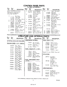 05 - Literature And Optional parts for Whirlpool Oven RB1300XKW0 / from AppliancePartsPros.com