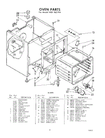 04 - Cooktop parts for Whirlpool RGE960PW / from AppliancePartsPros.com