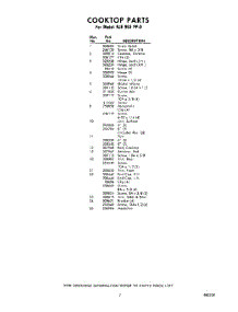 07 - Section parts for Whirlpool Range RJE953PP0 / from AppliancePartsPros.com