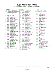 03 - Section parts for Whirlpool RVE1688P / from AppliancePartsPros.com