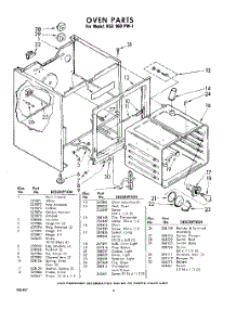 04 - Oven parts for Whirlpool RGE960PW1 / from AppliancePartsPros.com