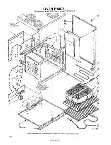 04 - Oven parts for Whirlpool RDE3700W / from AppliancePartsPros.com