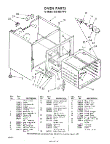 04 - Oven parts for Whirlpool Range RJE960PW0 / from AppliancePartsPros.com