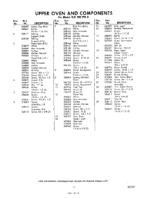 11 - Section parts for Whirlpool Range RJE960PW0 / from AppliancePartsPros.com