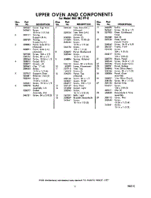 11 - Section parts for Whirlpool RGE963PP0 / from AppliancePartsPros.com