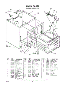 04 - Oven parts for Whirlpool Range RJE963PP0 / from AppliancePartsPros.com