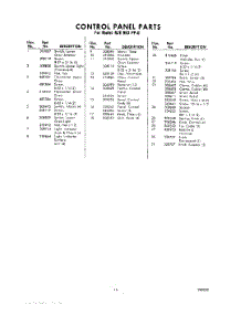 13 - Section parts for Whirlpool Range RJE963PP0 / from AppliancePartsPros.com