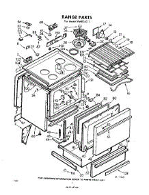02 - Section parts for Whirlpool RWE3471 / from AppliancePartsPros.com