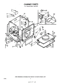 02 - Section parts for Whirlpool Dryer LXG7401W0 / from AppliancePartsPros.com