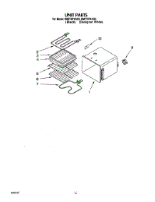12 - Unit parts for Whirlpool Oven RM770PXAQ0 / from AppliancePartsPros.com