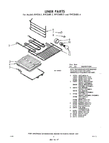04 - Section parts for Whirlpool RVE261 / from AppliancePartsPros.com