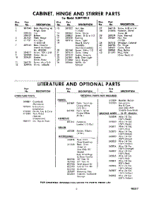 05 - Lit / Optional parts for Whirlpool Microwave RJM71000 / from AppliancePartsPros.com