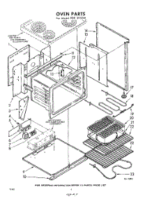 04 - Oven parts for Whirlpool RDE3950W / from AppliancePartsPros.com