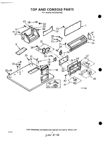 02 - Section parts for Whirlpool Dryer LXI5501W0 / from AppliancePartsPros.com