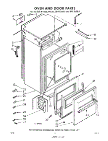 02 - Section parts for Whirlpool RVE26881 / from AppliancePartsPros.com
